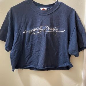 Harley Davidson crop top